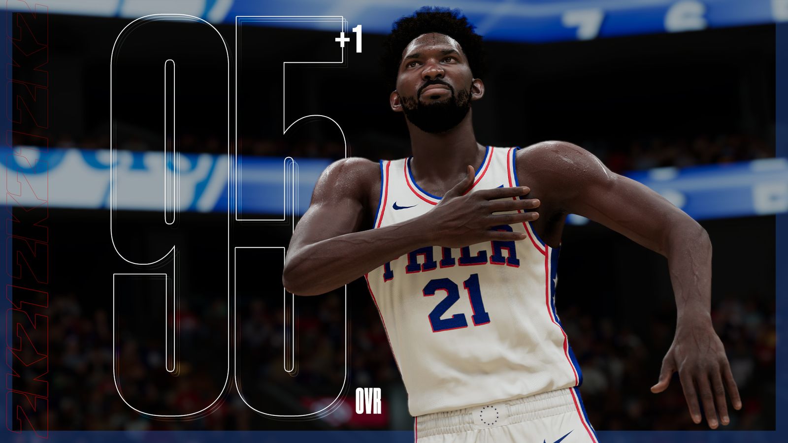 NBA 2K21 Joel Embiid Screenshot Rating Increase