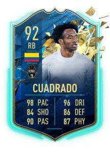 18 CUADRADO fifa 20 totssf