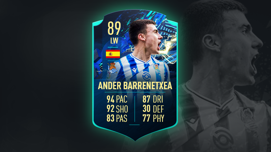 FIFA 21 TOTS Moments SBC Ander Barrenetxea How to Unlock Player Review