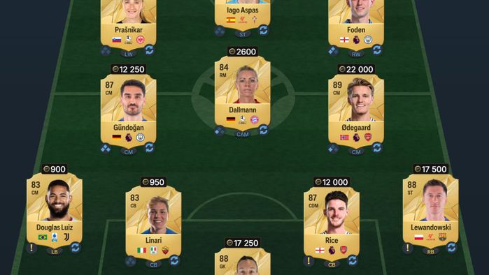 EA FC 25 Patricia Guijarro Liga F POTM SBC