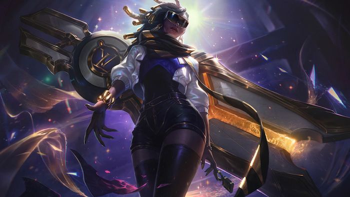 League of Legends Senna Splash Art Skin