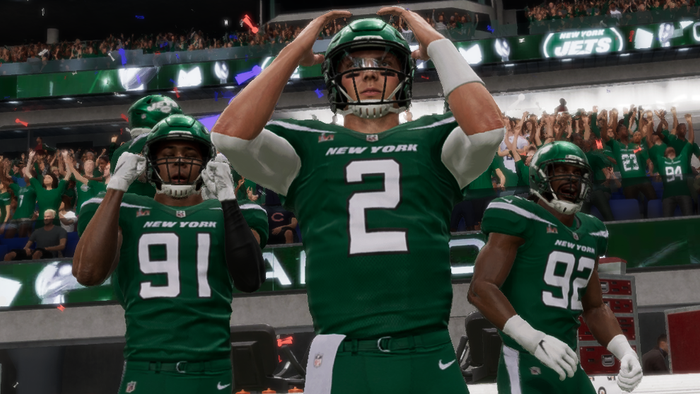 The New York Jets in Madden 22