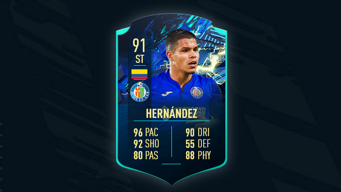 FIFA 21 TOTS Moments SBC Juan Camilo Hernandez Team of the Season LaLiga