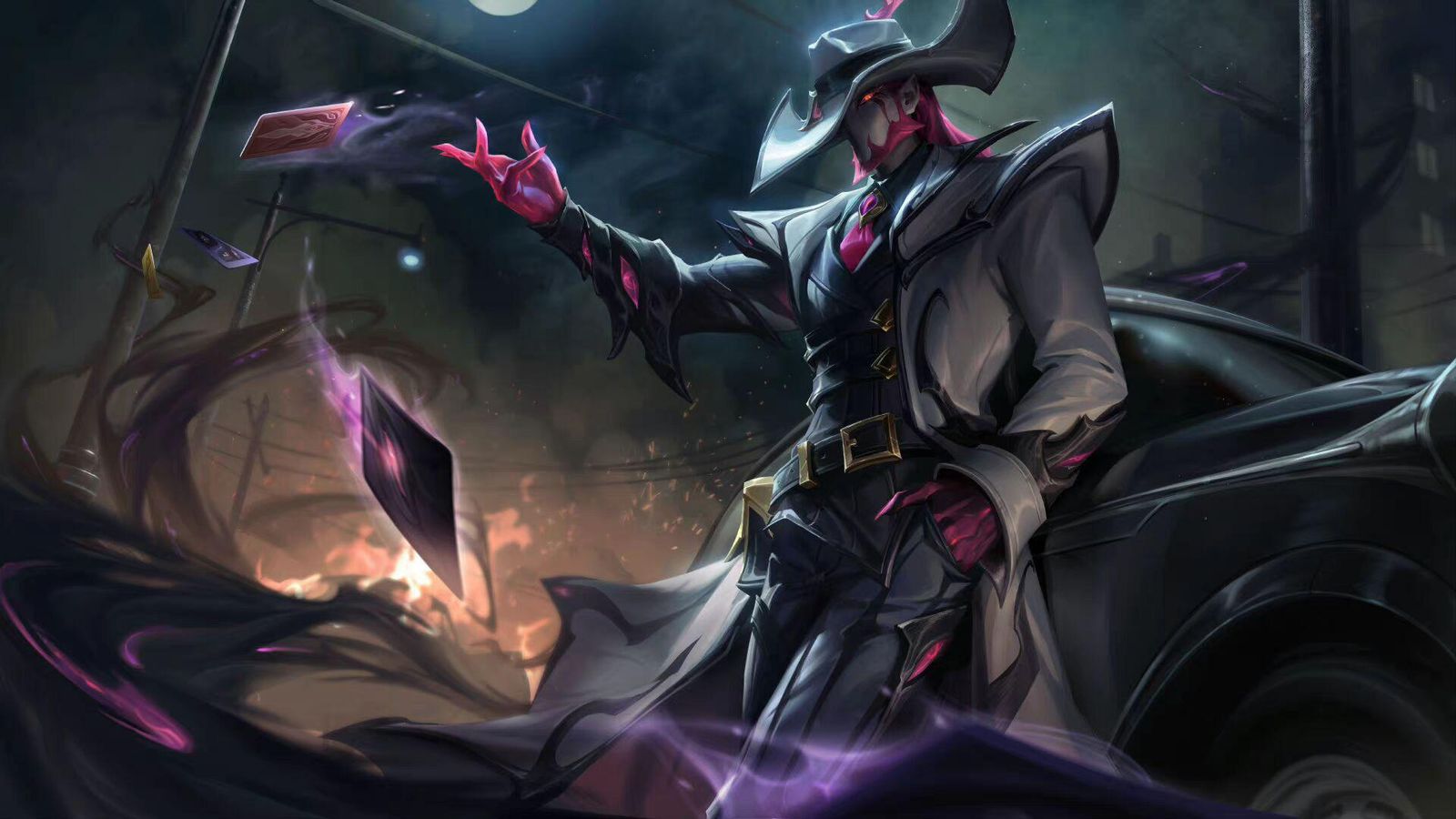 LoL Crime City Nightmare Twisted Fate.