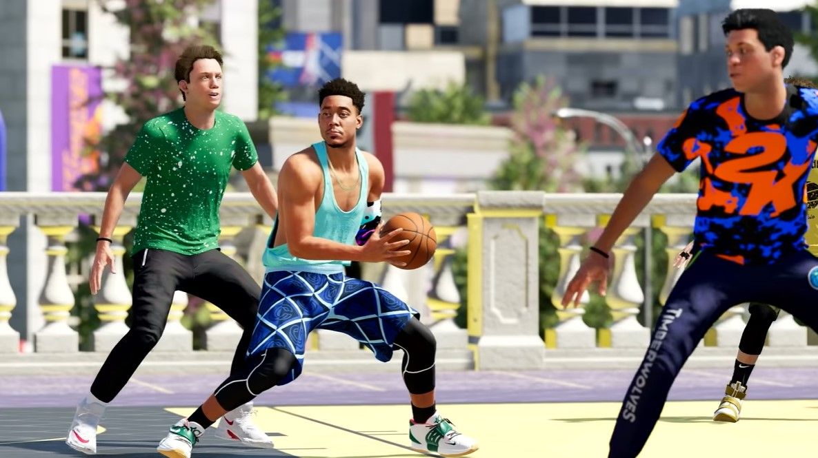 NBA 2K22 mycareer myplayer the city park game