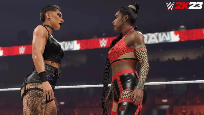 WWE 2K23 Rhea Ripley & Bianca Belair