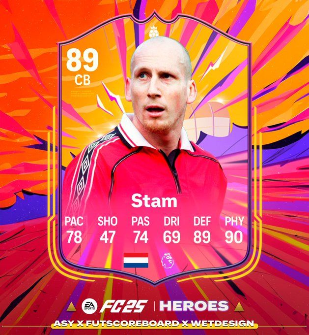 FC 25 Hero Jaap Stam