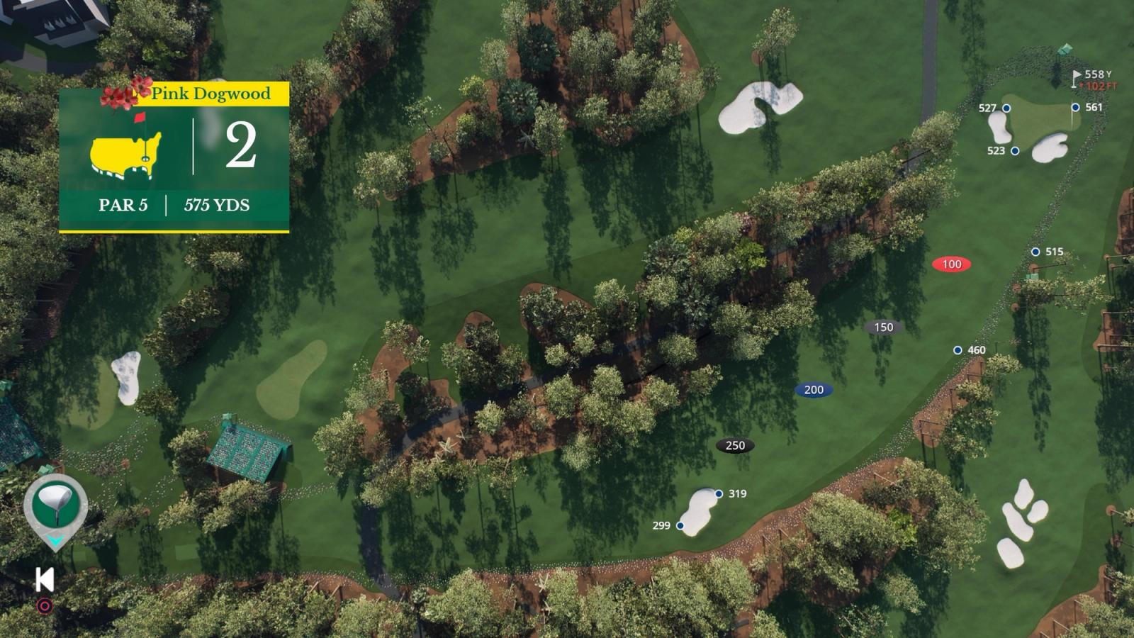 ea sports pga tour augusta hole 2