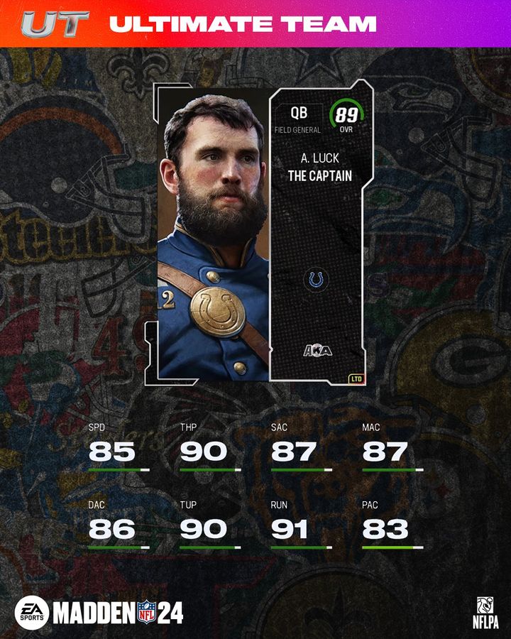 Madden 24 AKA Andrew Luck