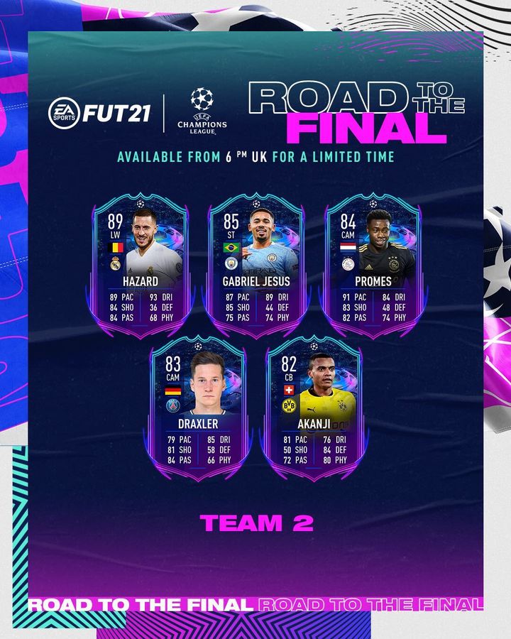 fifa 21 rttf team 2 ucl