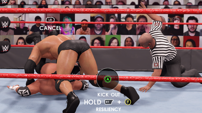 WWE 2K22 controls resiliency 