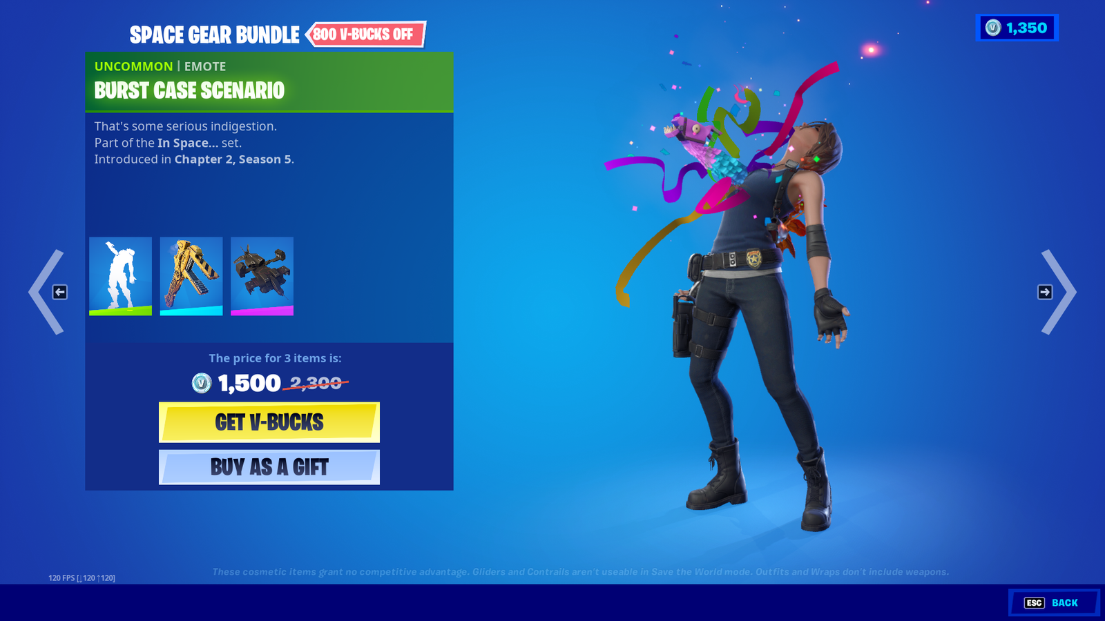 fortnite burst case scenario emote