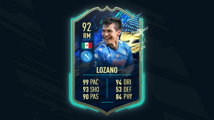 FIFA 21 Serie A Team of the Season TOTS SBC Hirving Lozano Ultimate Team FUT