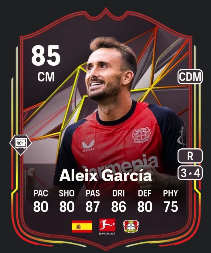 FC 25 World Tour Aleix Garcia SBC card