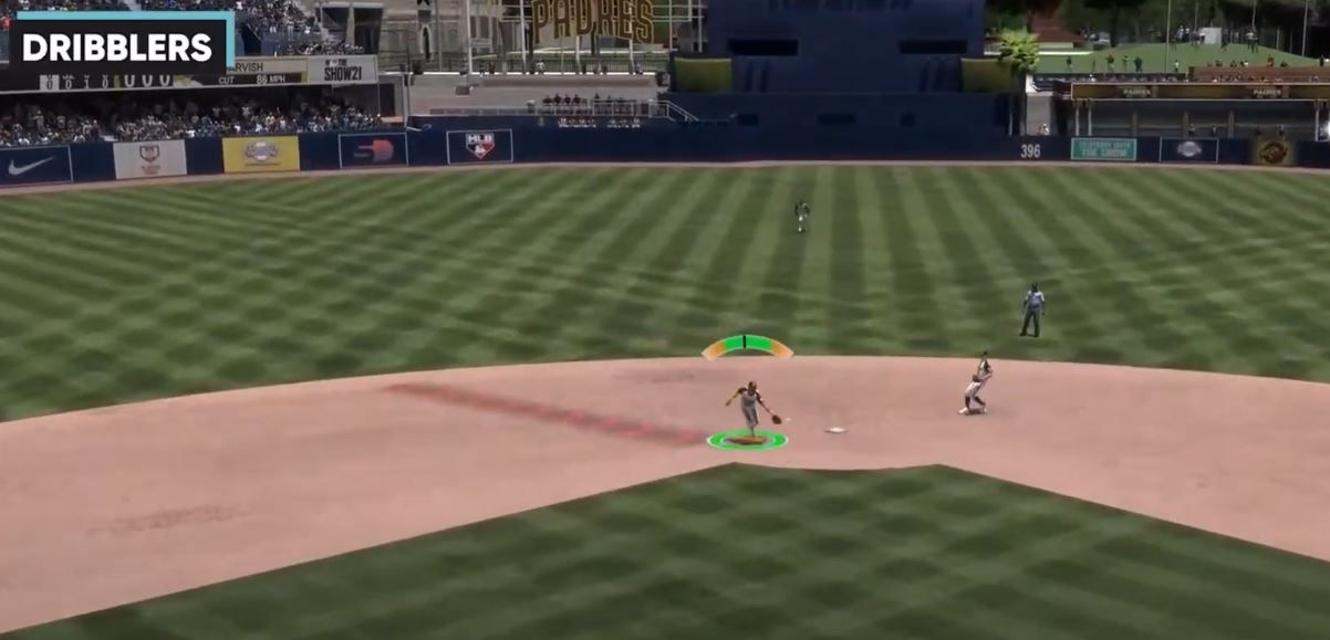 MLB The Show 21 fielding catching animations