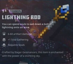 LightningRod Minecraft Dungeons