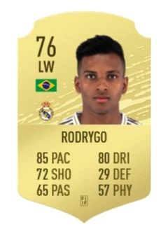 rodrygo fifa 20