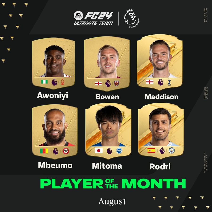 Premier League POTM EA FC 24