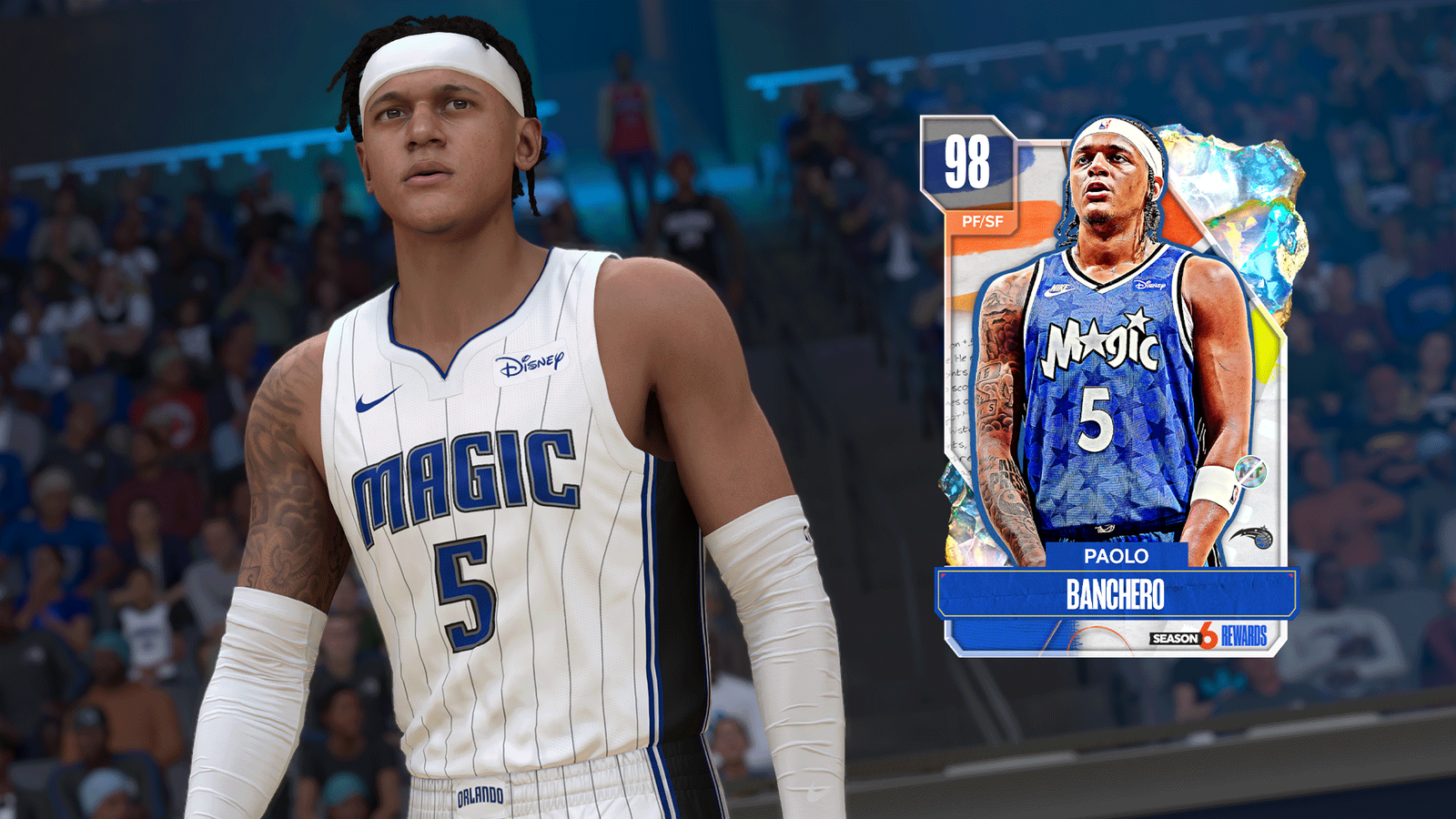 NBA 2K24 Season 6 reward Galaxy Opal Paolo Banchero