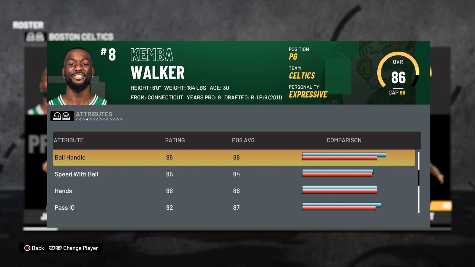 WALKER HANDLES 2K21