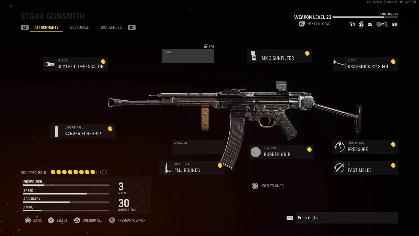 Starter Loadout Vanguard Class