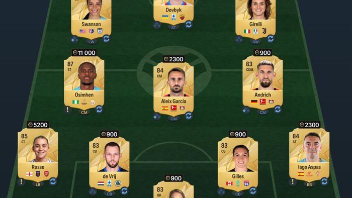 EA FC 25 Ruben Dias Track Stars SBC