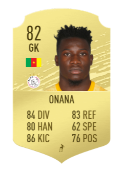 onana base card