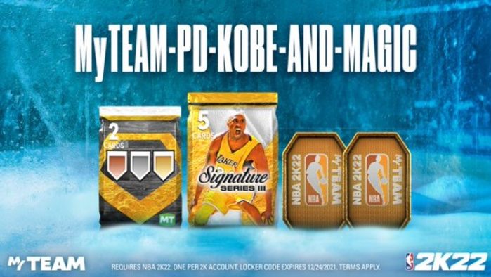 NBA 2K22 MyTEAM Locker Code