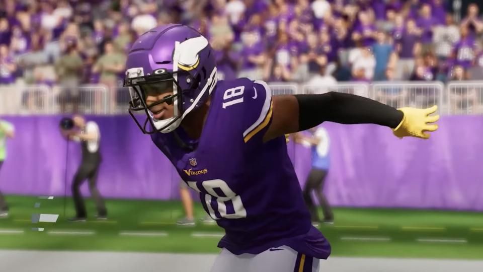 Justin Jefferson in Madden 23