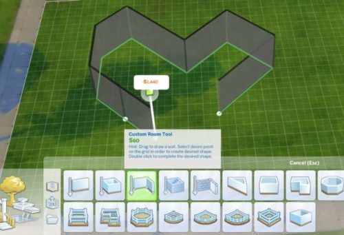 Sims 4 room building