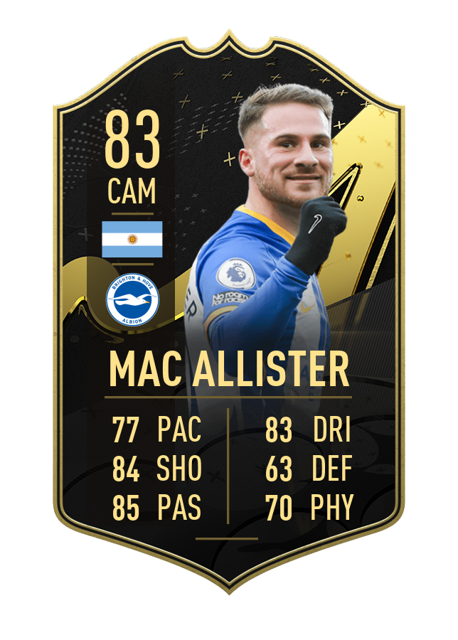 fifa 23 totw 19 Alexis Mac Allister