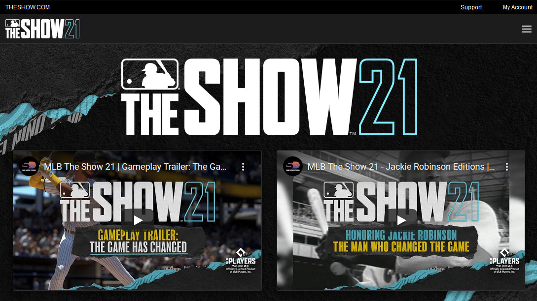 MLB The Show 21 Cross Platform Saves Progression Account TheShow.com