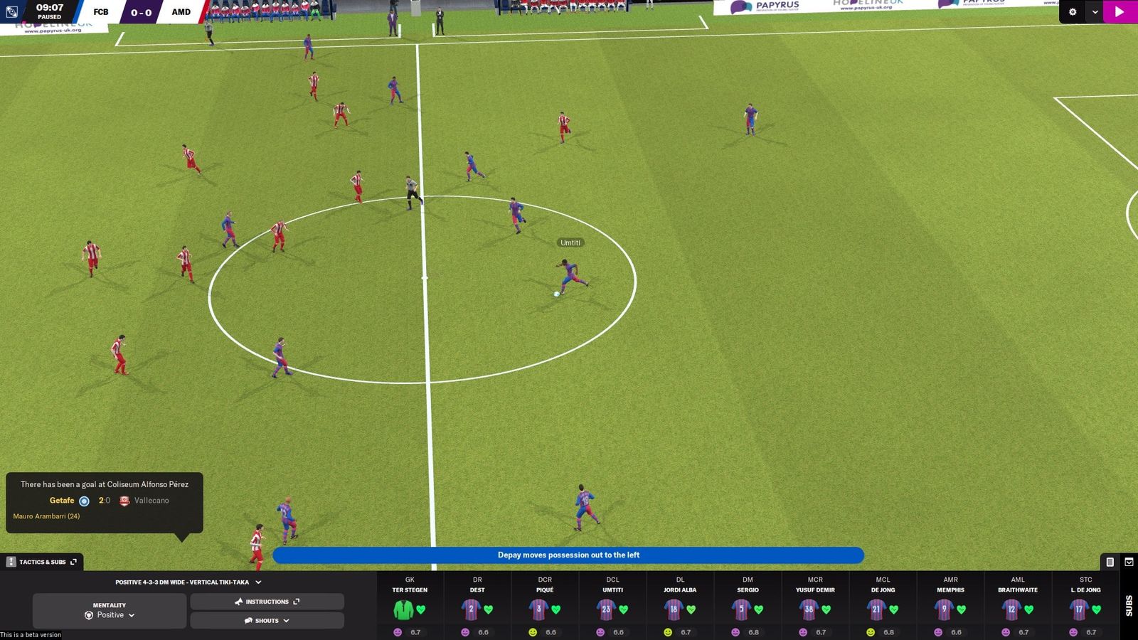 Football Manager 2022's new match engine