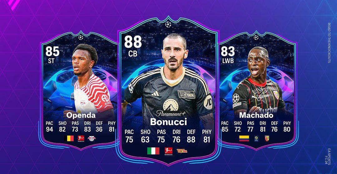 Openda, Bonucci, Machado