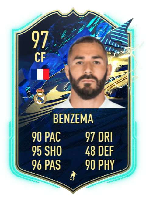 karim benzema fifa 21 tots