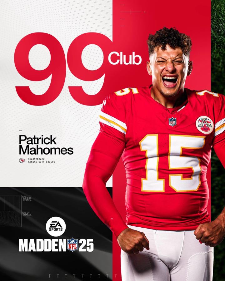 Patrick Mahomes Madden 25 Rating 