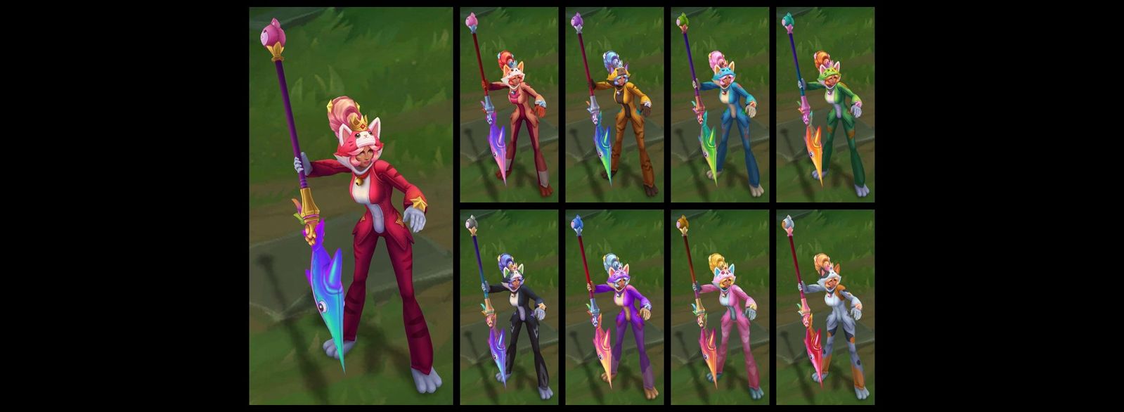 League of Legends Nidalee skin chroma