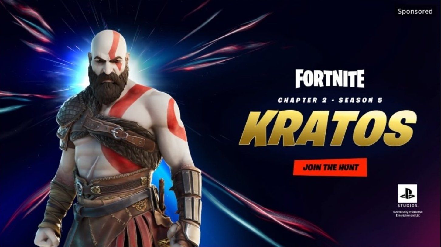 Fortnite Season 5 Skins battle pass kratos