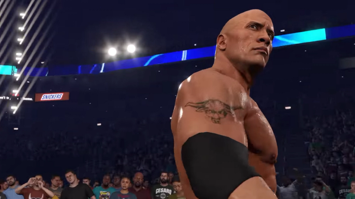 WWE 2K22 ratings roster the rock