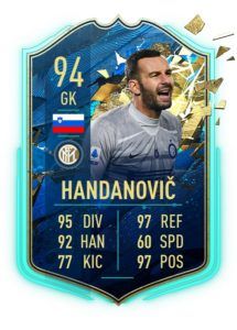 10 HANDANOVIC fifa 20 totssf