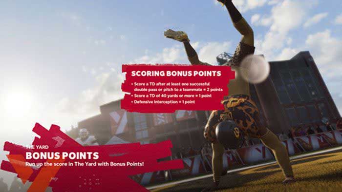 madden 21 the yard bonus scoring