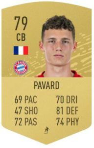 pavard fifa 20 base card