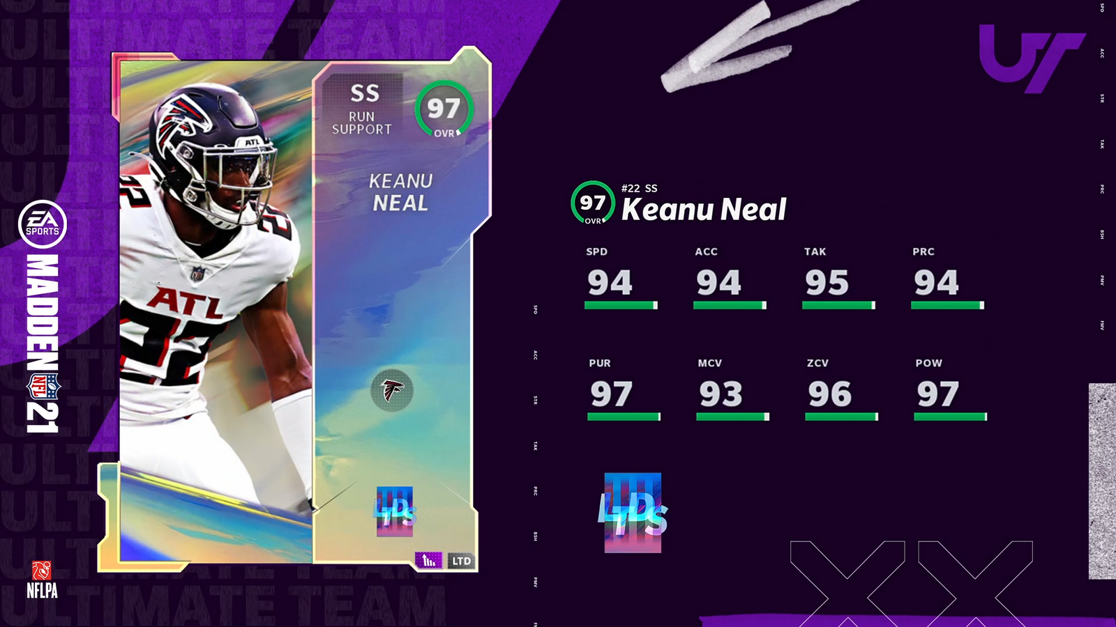 Madden 21 Keanu Neal screenshot from Good Morning Madden