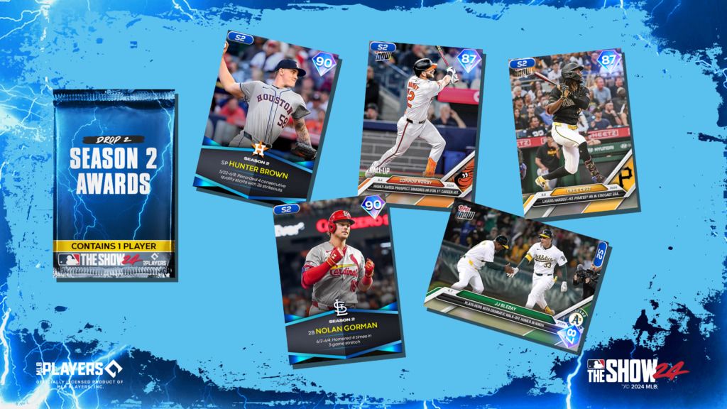 MLB The Show 24 Season 2 Awards Drop 2 choice pack