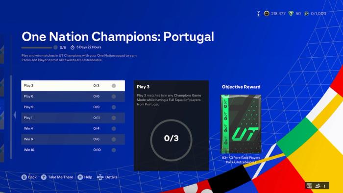 One Nation Champs: Portugal Objective Play 3