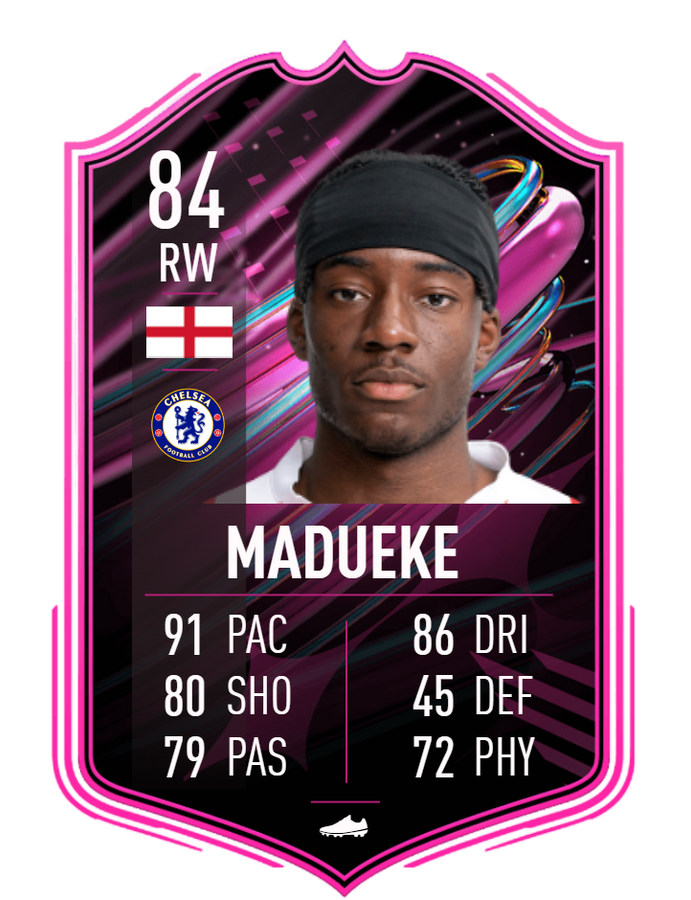 madueke fut ballers 84 ovr fifa 23