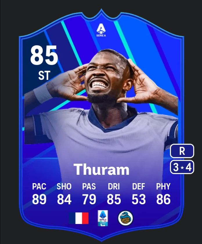 FC 25 POTM Thuram SBC Card