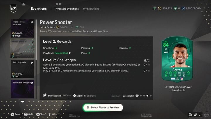 Power Shooter Evolution Guide