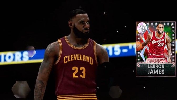 NBA 2K22 MyTEAM LeBron James