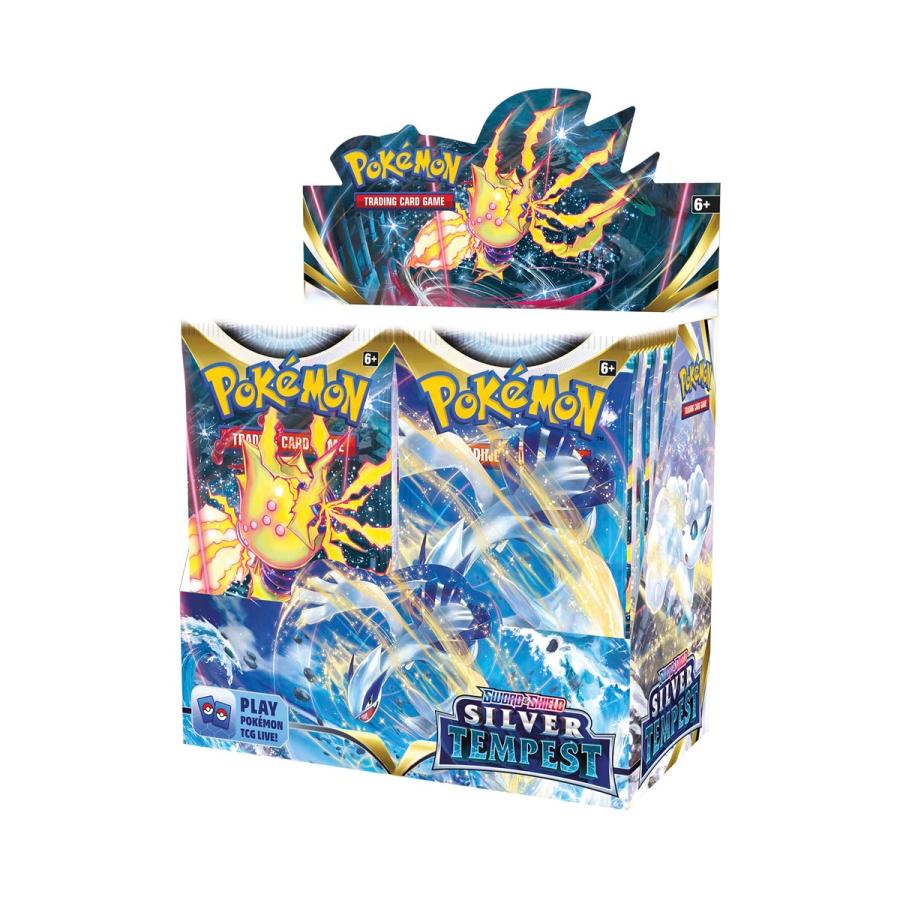 A look at the Pokemon TCG Silver Tempest Booster Boxes